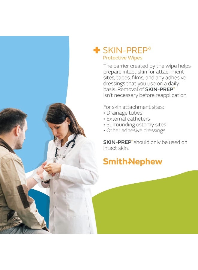 Smith&nephew Smith & Nephew Skin-Prep Protection Dressing Wipes - 50 Count Box - Image 4